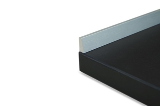 Bakkant 1 - BK1460 10x20 mm Stållook Bakkant 1 - BK1460 10x20 mm Stållook