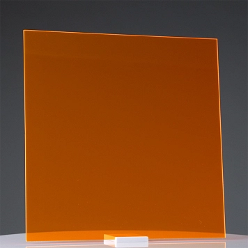 Orange Akryl Fluorescerende
