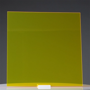 Gul Akryl Fluorescerende