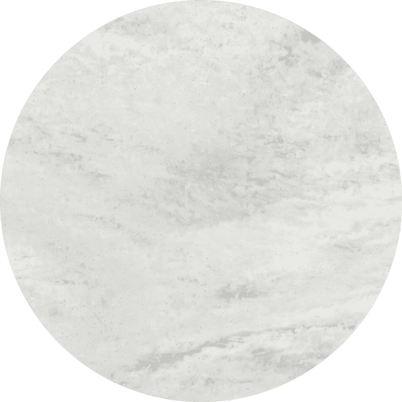 Carrara Lino Corian Rund 12 mm