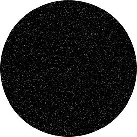 Deep Night Sky Corian rund plade 12 mm