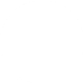 Designer White Corian rund plade 12 mm