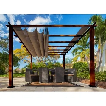 Florida Pergola Brun 12 m2