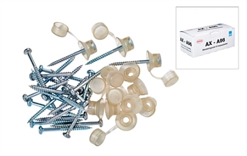 A96 Topskrue til PVC og SUNLUX Trapezplader 100 stk