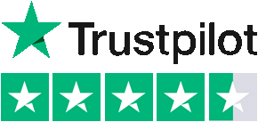 Trustpilot 4.5 stjerner
