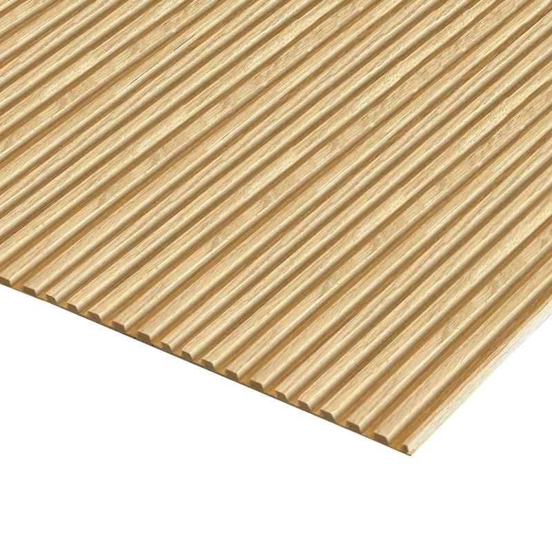 Designplade eg 6 mm (rekonstrueret) rillet